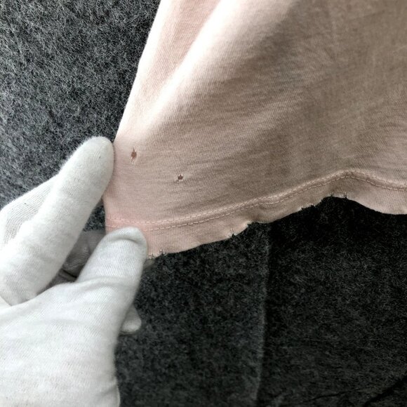 American Eagle Rolling Stones Band Tee Womens S Oversized T Shirt Distressed - Picture 3 of 12